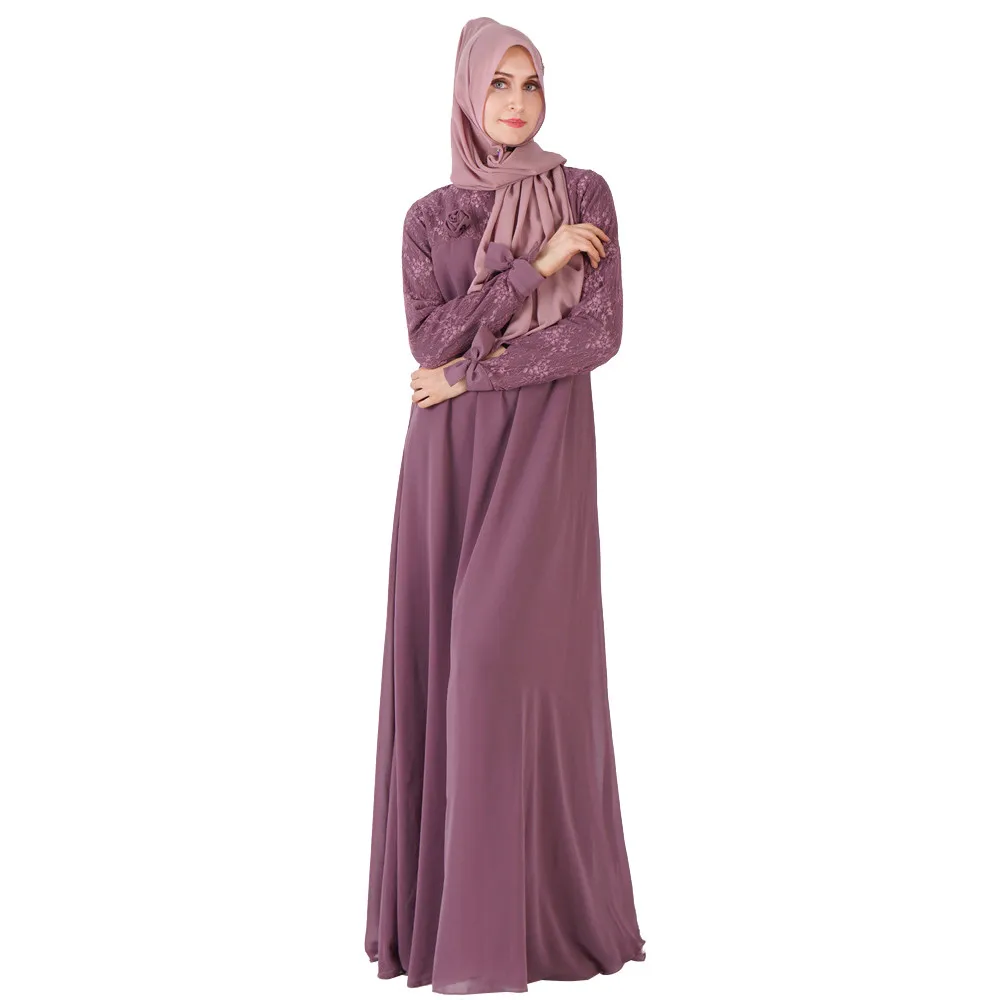 Kaftan Abaya Dubai Arabic Islam Turkey Long Hijab Muslim Dress Caftan ...