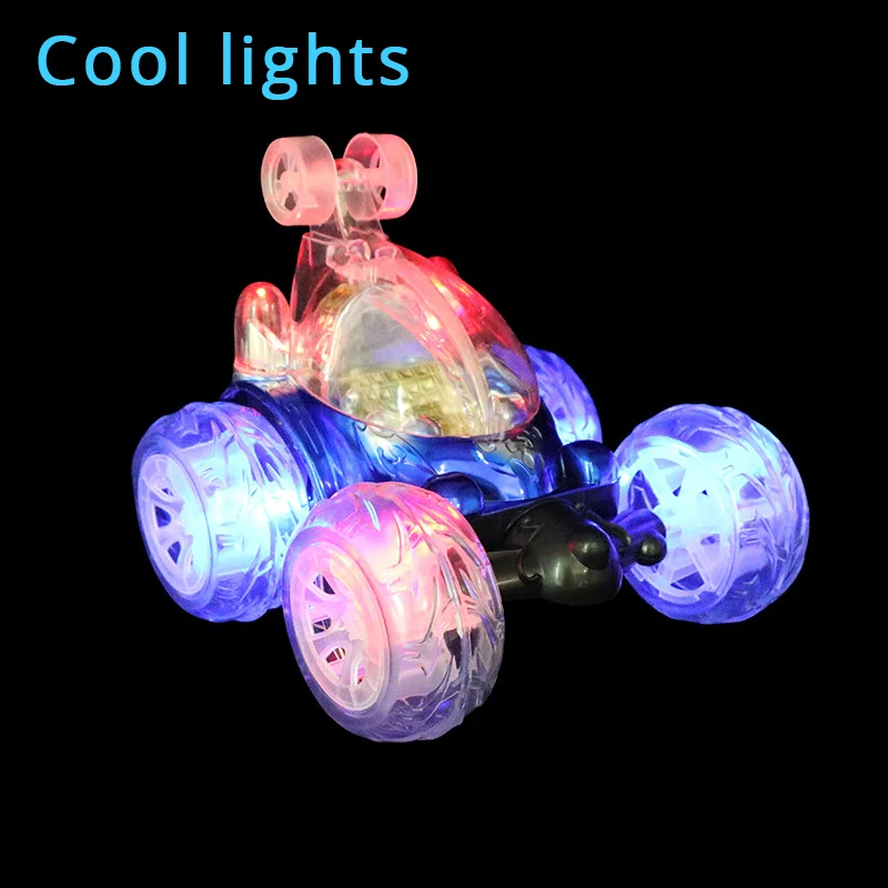 Remote Control RC Car Cool Flashing Light Sound Stunt 360 Turbo Twister Cars Machine On The Remote Control Car Toys Gift Kids