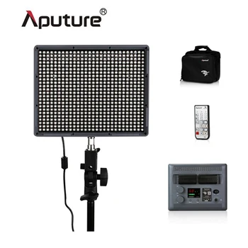 

Aputure LED Video Light CRI95+ Amaran HR672C Led Light Panel photo lighting Brightness Temperature with NP-F970 battery