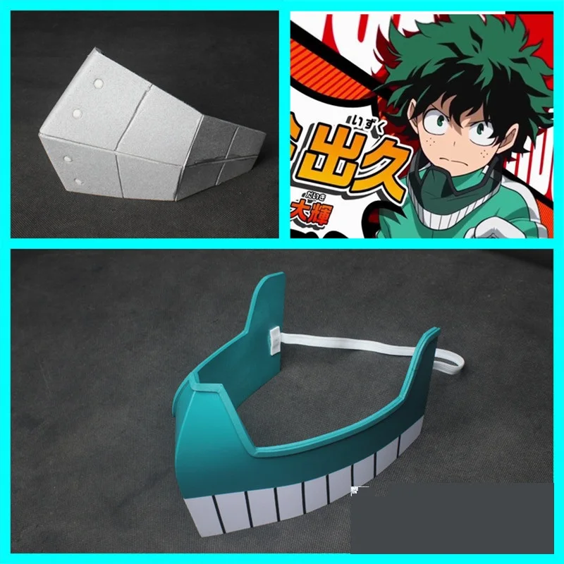 

New Type Anime My Boku no hero academia My Hero Academia Midoriya Izuku EVA Mask Cosplay Props Anime Fans Gifts Handmade