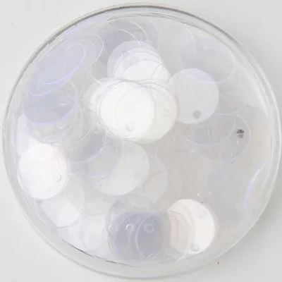 White Transparent Issequins 8 мм плоский круглый рукоделие блестки пайетки халат блестка и блесток Femme Швейные аксессуары интеллектуальные DIY Lentejuelas - Цвет: White Transparent