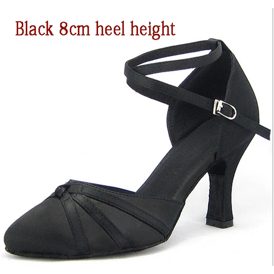 Women�s Satin Dance Shoes Closed Pointed Toe Latin Women�s Satin Dance Shoes Closed Pointed Toe Latin