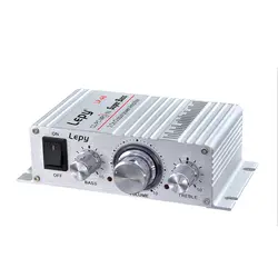 LP A6 DC12V автомобильный прочный выход двухканальный усилитель практичный стерео аудио легко установить усилитель громкости управления Hi-Fi