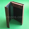 StackBook Full Cover, fabric samples cards holder textile material binding sleeve swatch stack book leather fold display binder 2