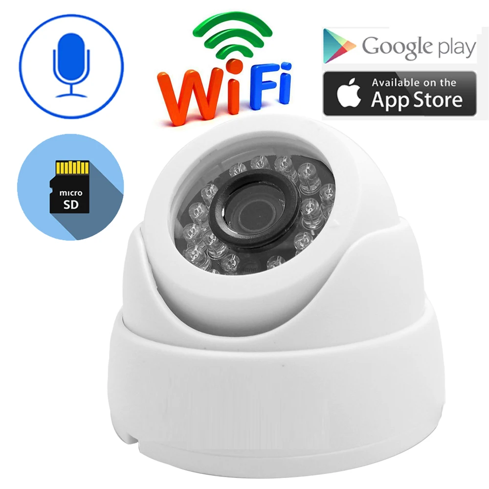 Ip Camera Wifi 1080P 960P 720P Cctv Surveillance Video Security Wireless Audio IPCam Indoor Wired Cam Infrared Home Dome Camera