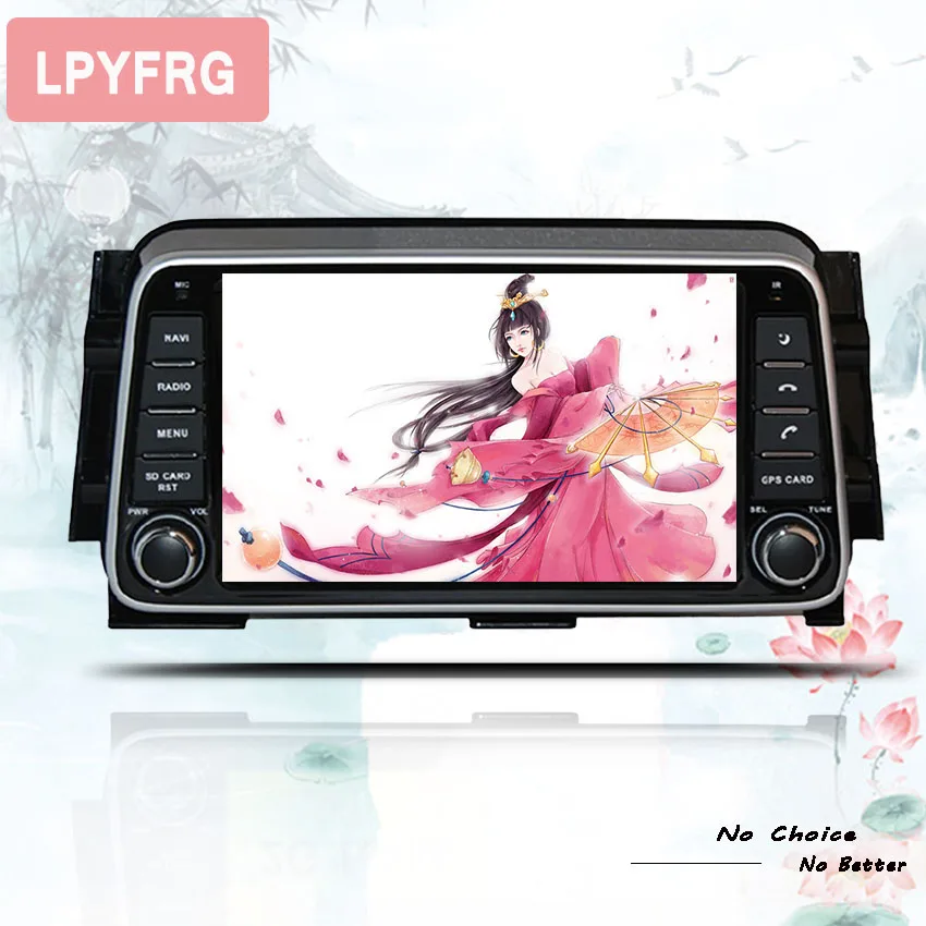 Cheap 8" Android 9.0 for NISSAN Kicks 2014- /Micra 2017-2019 2 din car dvd,gps navigation,rds,4G LTE 1024 x 600,4GB RAM, 64G ROM,OBD2 1