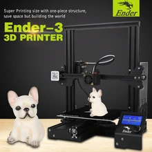 2018 Ender-3 3D Printer DIY Kit V-slot prusa I3 Upgrade Resume Power Off Large Print Size 220*220*250 110 for Hotbed Creality 3D