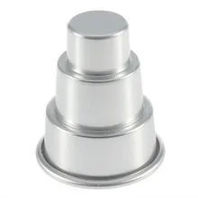 «Сделай сам» для дома инструмент для выпечки мини 3-уровневый кекс Шоколадный Пудинг Форма для выпечки пирожных сковорода Кухня украшения Пособия по кулинарии инструменты