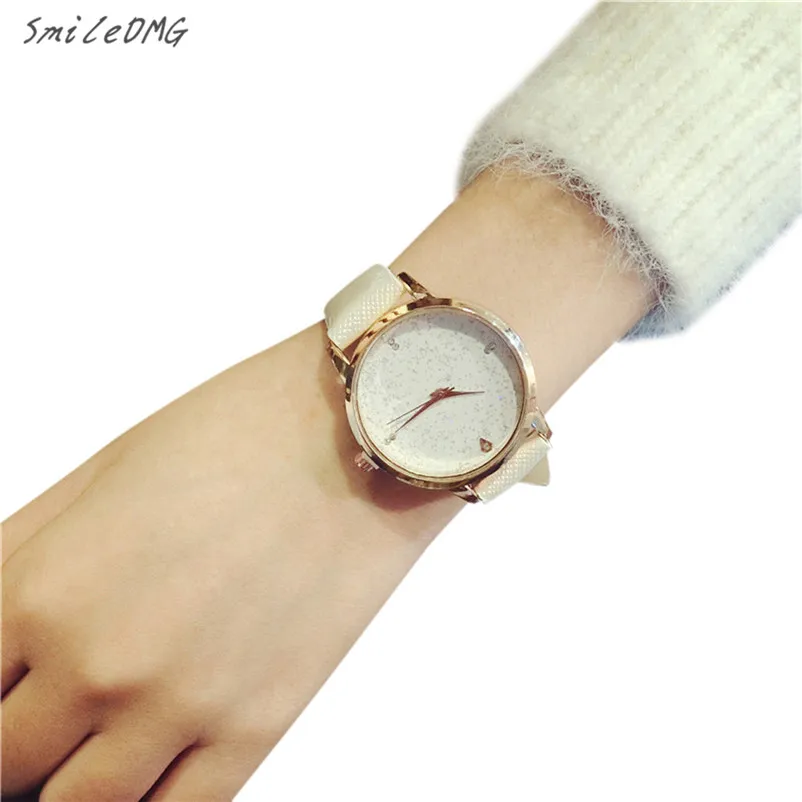 

SmileOMG Hot Sale Fashion New Minimalist Fashion Casual Female Students Watch Harajuku Star Hot Free Shipping,Oct 3