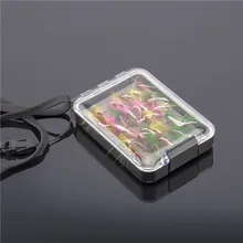 Водонепроницаемый нахлыстом коробка с щели пеной Рыбалка приманки крючок Fly окно рыболовные снасти коробки