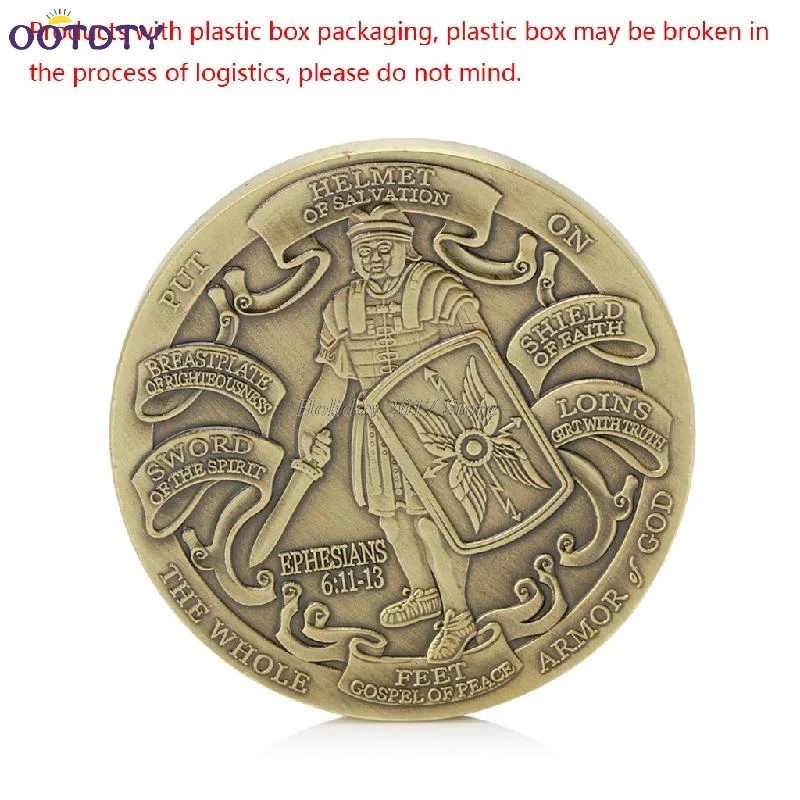 Put On The Full Armor Of God / Marine Corps Coins Commemorative Collectible Gift