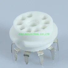 5pcs 9Pin Ceramic PCB top Mount Tube Preamp Socket B9A for 12AX7 ECC82 6922 6DJ8 5pcs 9Pin Ceramic PCB top Mount Tube Preamp Socket B9A for 12AX7 ECC82 6922 6DJ8