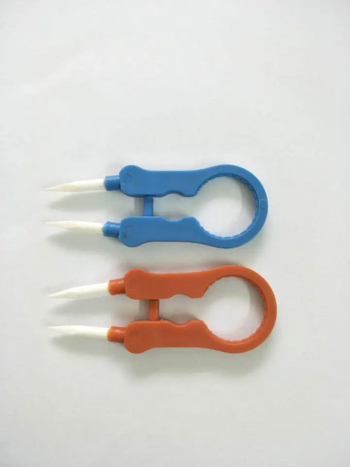Multi Function Insulating Ceramic Tweezers Electrical DIY Hand Tool