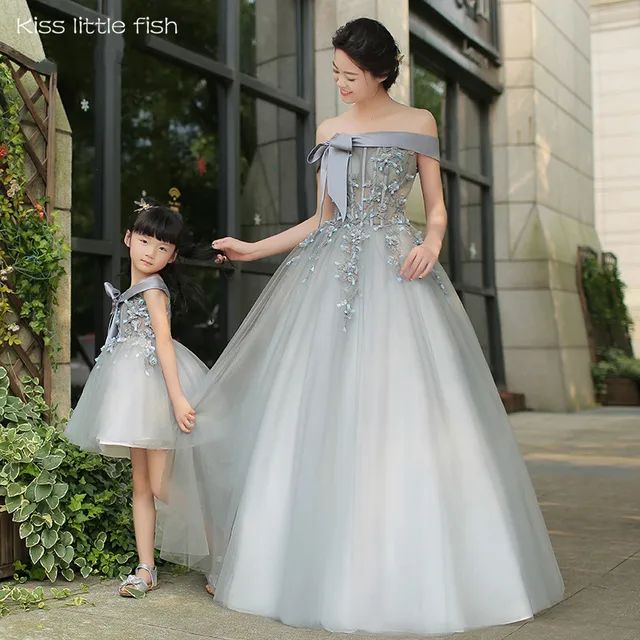 party gowns for mother and daughter