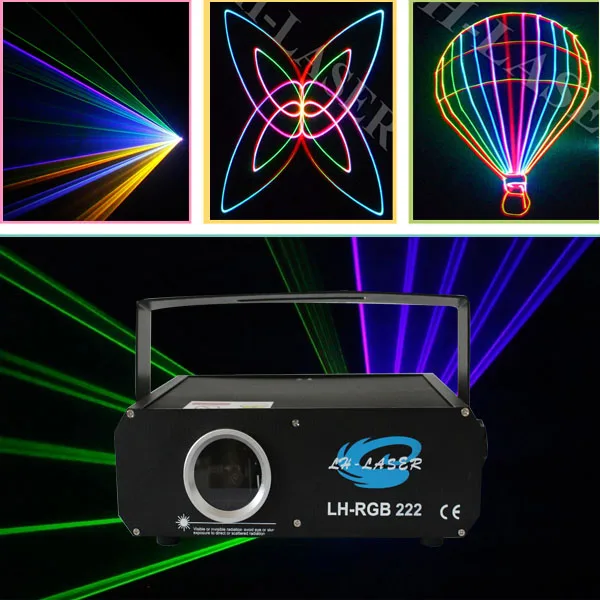 

500mW DMX 512+ILDA+Free Ishow Software RGB full color Laser show system