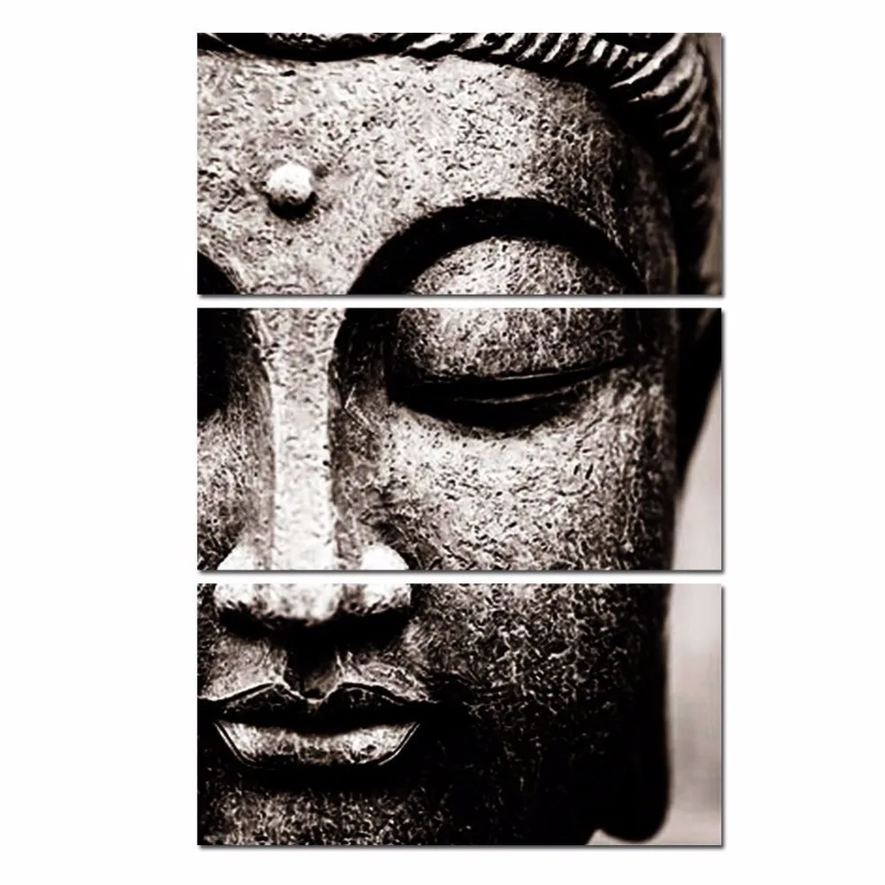 BANMU-Frameless-Gray-3-Panel-Modern-Large-Oil-Style-Buddha-Wall-Art-Print-on-Canvas-Home (1)