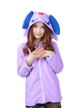 

Winter Spring The purple sun elves Hoodie Pokemon Animal hoody Sweatshirt Anime Costume