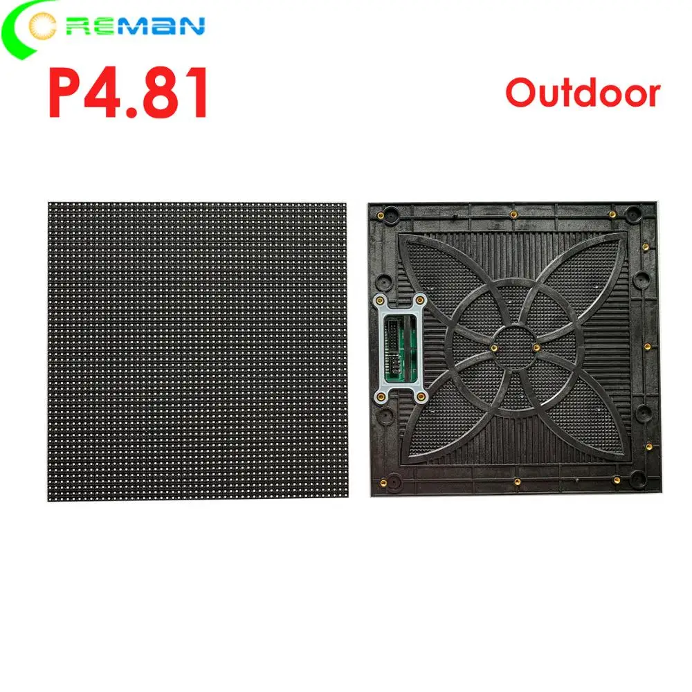 

Free shipping rgb led panel for ultra thin led display , p4.81mm full color led module for 50cm 60cm 70cm thickness led cabinet