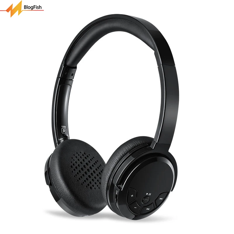 Noise Cancelling Stereo Wireless Bluetooth V4.0 Headphone With Mic