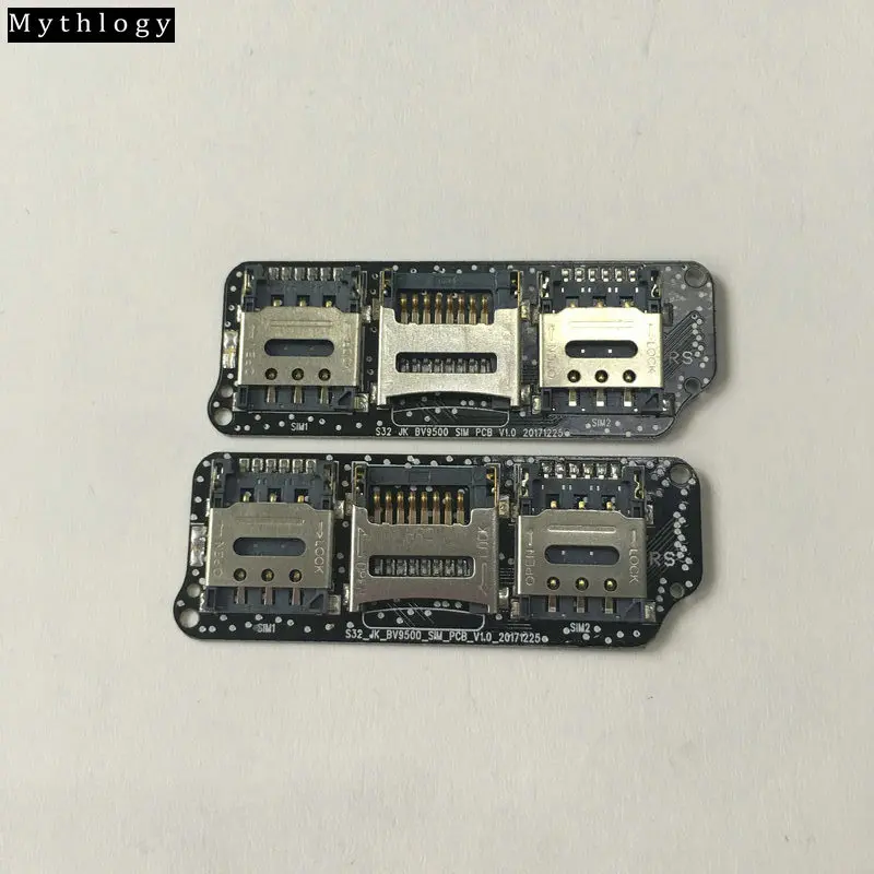 Original For Blackview BV9500 Sim Card Holder Tray Slot Mobile Phone Repair Parts Mythology