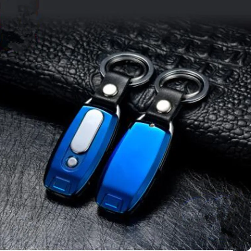 4 в 1 многофункциональный брелок мини компактный Usb зарядки Key Chain завышенные инструментов для использования на открытом воздухе - Цвет: Красный