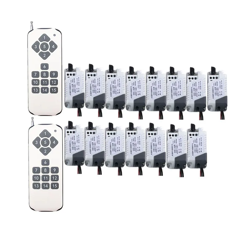 

1000m Long Range AC220V Wireless Remote Control LED Light Switch Relay Output Radio RF Transmitter & Receiver