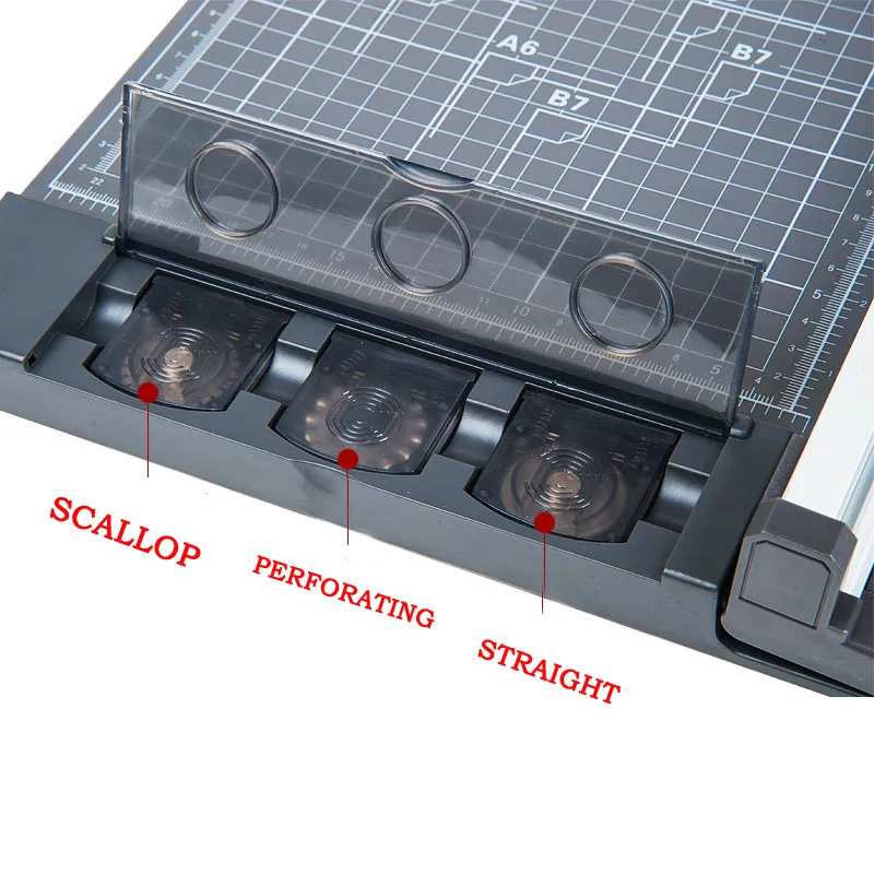 DIY Скрапбукинг прямые пунктирной волнистые лезвия режущего инструмента Портативный Бумага резки триммер точность Бумага триммеры резки