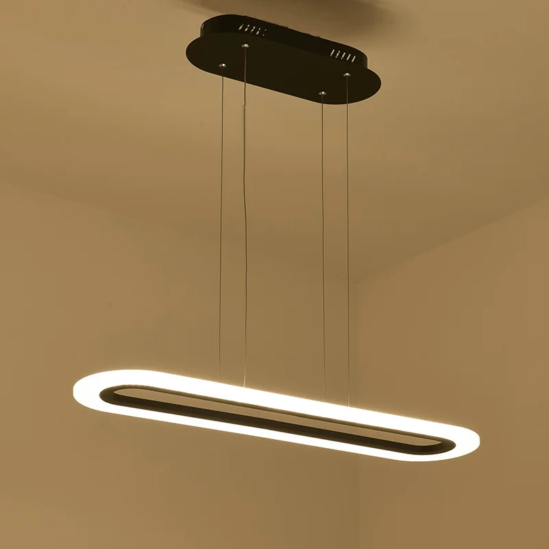 Black White Minimalism Modern Led Pendant Lights Dining Room Black White Minimalism Modern Led Pendant Lights Dining Room Hanglamp Office Hanging Nordic