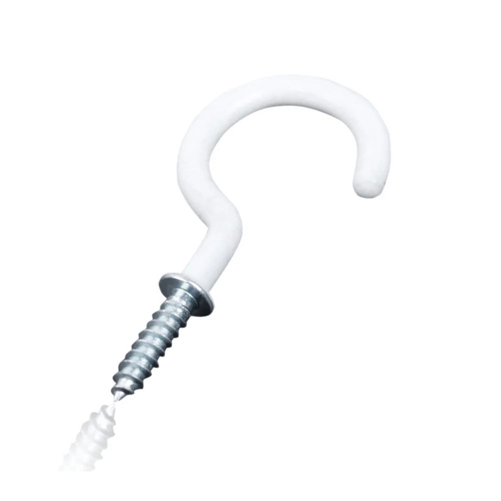 

20PCs Cup Hook Ceiling Screws Hooks Screw-in Eye Hooks for Cups Plants Ceiling Mobiles Wind Chimes Lanterns