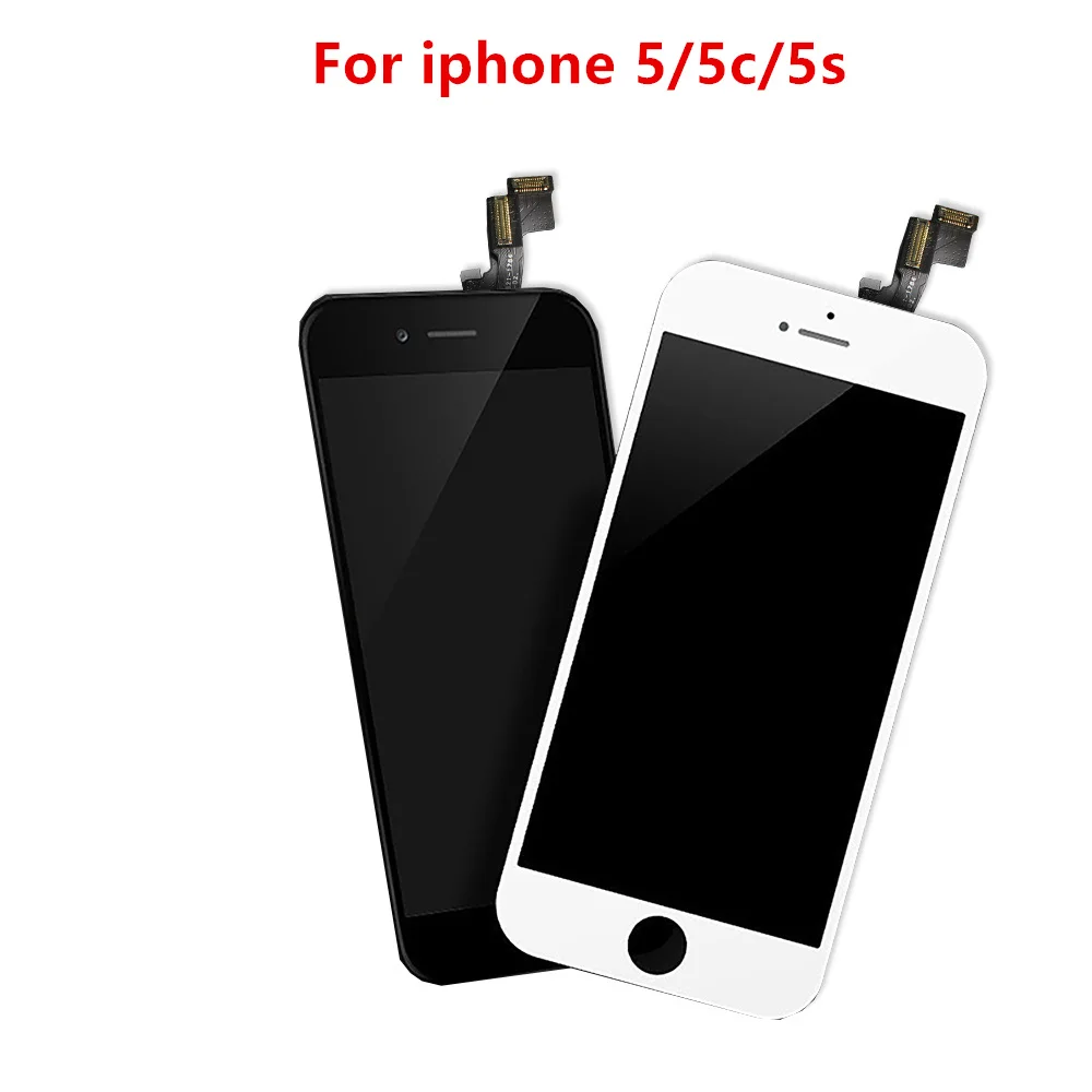 

Black/white LCD For iPhone 5S 5 5C SE Display with Touch Screen Digitizer for iPhone 5 LCD Screen