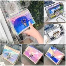 Женская сумка через плечо для девушек, Повседневная прозрачная внешняя маленькая пляжная сумка с застежкой, сумки для покупок