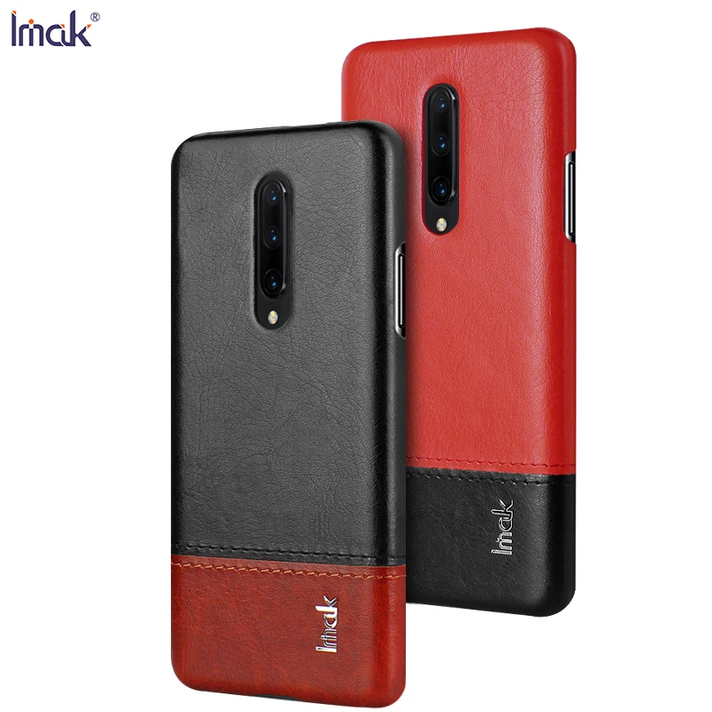 

For Oneplus 7 Pro Case Cover IMAK Vintage Case pu Leather PC Hard Cover Fitted Cases For Oneplus 7 Pro 6.67''
