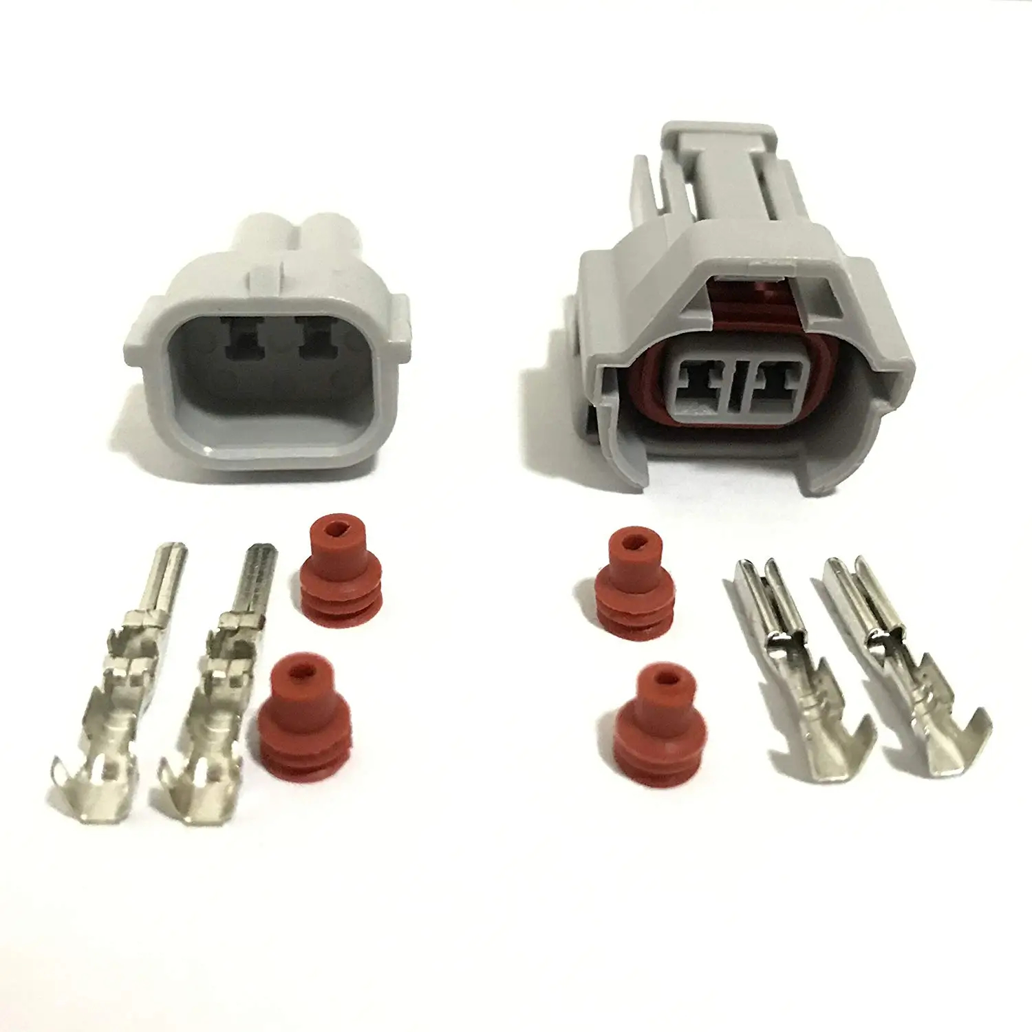 5 компл. Nippon Denso 6189 0060 автомобильных разъем 2 Pin Водонепроницаемый мужской и
