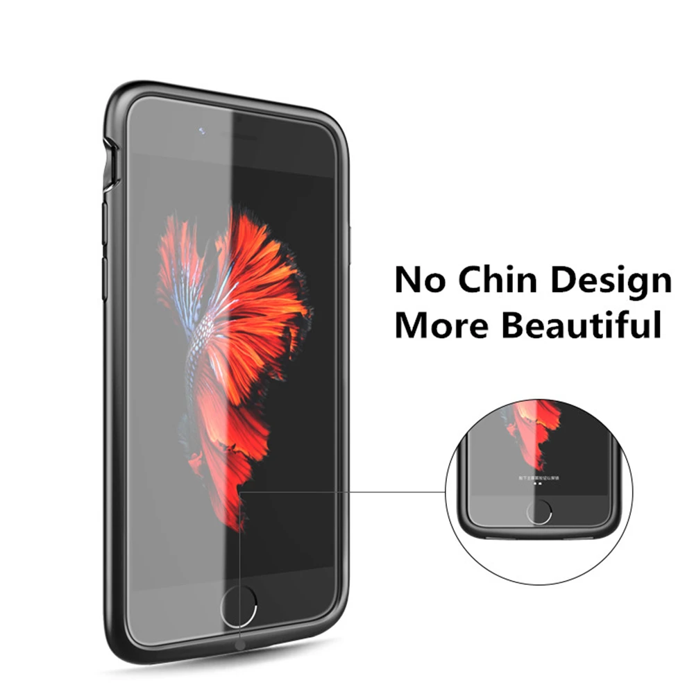 Внешнее зарядное устройство ZKFYS 5000 мАч чехлы для iPhone 8 7 6 6S Plus чехол аккумулятора