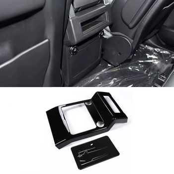 

2pcs ABS Gloss Black Rear Row Air Conditioning Panel Cover Trim For Land Rover Discovery 5 LR5 L462 2017-2018 Car Accessories