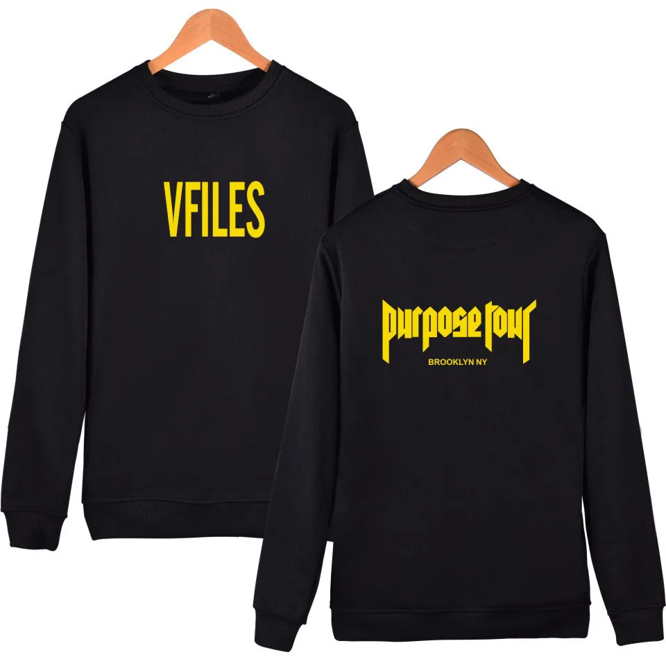 Justin Bieber Hiphop Purpose Tour Style Sweatshirt Brand Designer Sweatshirt Men Clothes Plus Size To 4XL Hoodies