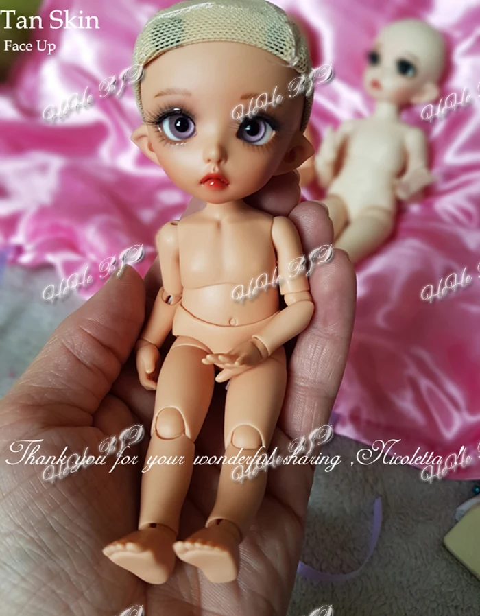 Смола BJD 1/8 Luna кукла для маленьких девочек и мальчиков бесплатные глаза ладони куклы Высокое качество игрушки HeHeBJD