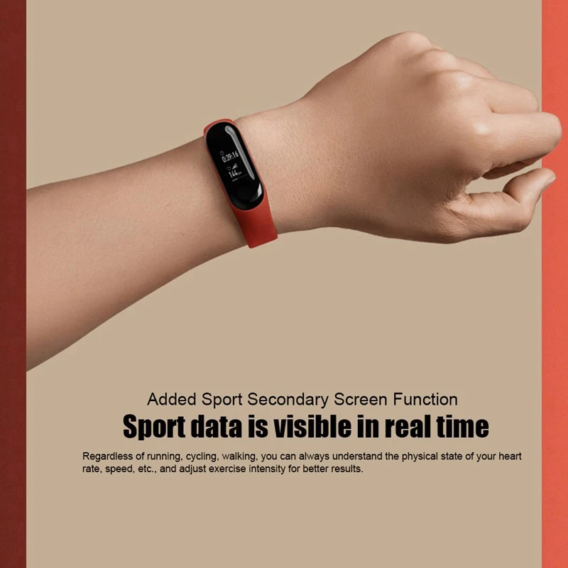 Original Xiaomi Mi Band 3 NFC Version Smart Bracelet Fitness Tracker 0.78\