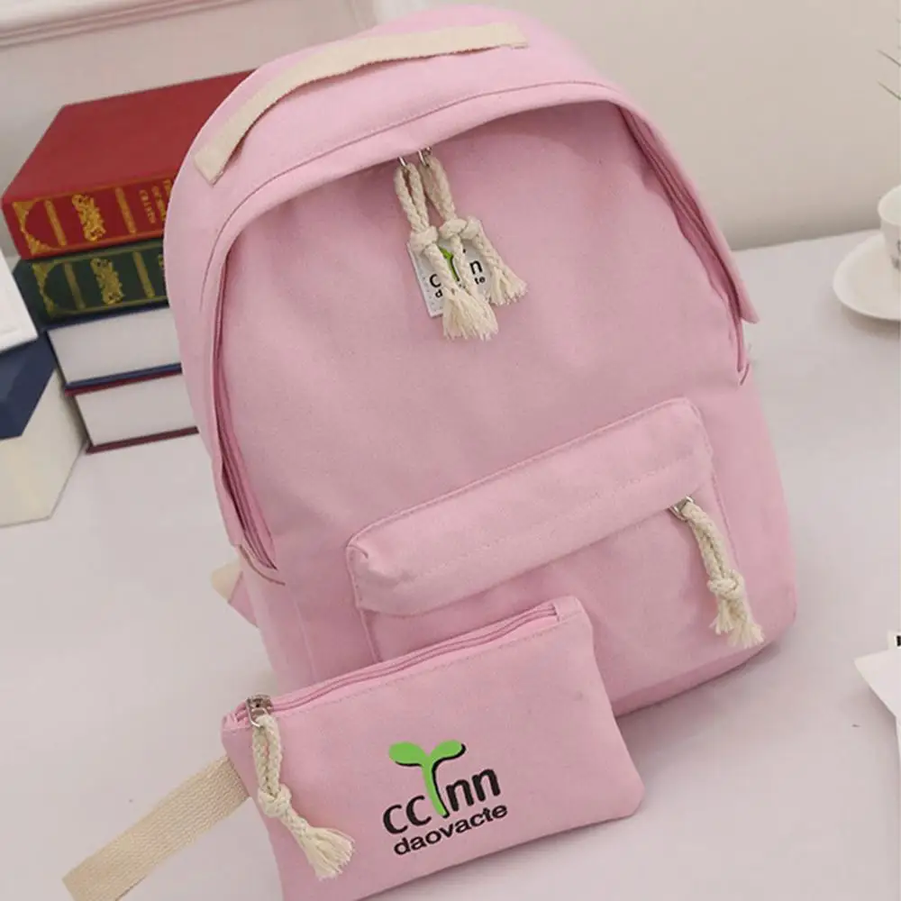 Mochilas adolescentes niñas Mochila de lona ocasional estudiante Mochila femenina escuela femenina Bagpack Mochila Femininal Mochilas adolescentes niñas Mochila de lona ocasional estudiante Mochila femenina escuela femenina Bagpack Mochila Femininal