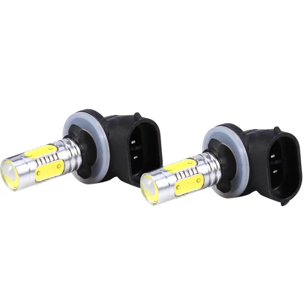 2 шт. Автомобильные светодиодные лампы 7 5 Вт 6500 к H27W/2 881|Передние LED-фары для авто| |