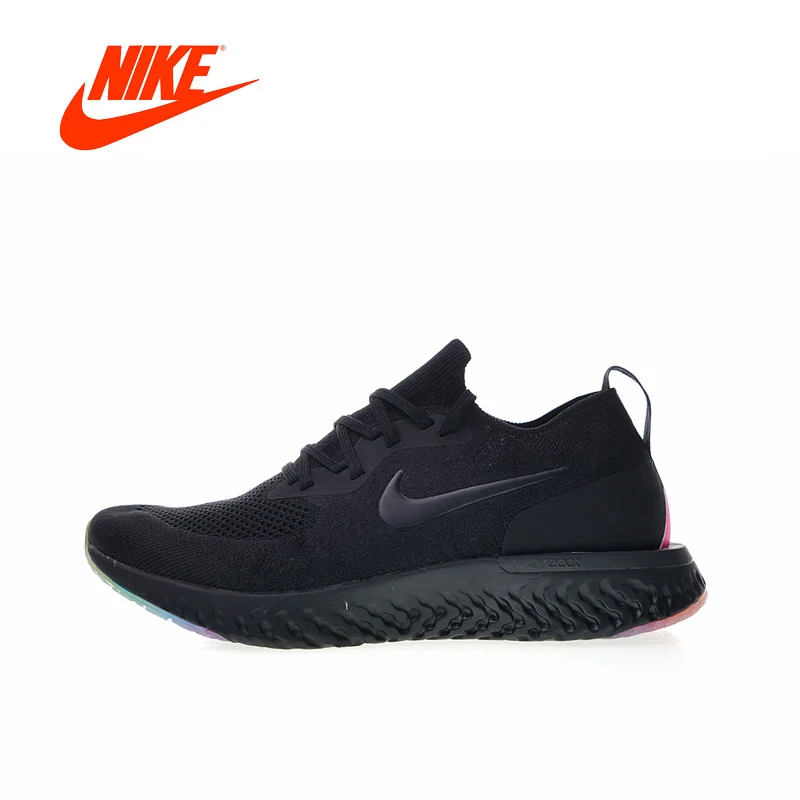 

Original New Arrival Authentic Nike Epic React Flyknit BeTrue Mens Running Shoes Sneakers Breathable Sport Outdoor AR3772-001
