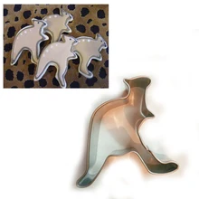 Милый кенгуру из нержавеющей стали печенье резак мастика Бисквит Инструменты Сахар ремесло приспособления для выпекания пекарня DH118