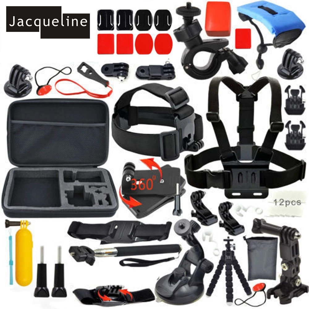 

Jacqueline for Accessories Set Kit Monopod for Gopro hero HD 6 5 4/3/2 for SJCAM SJ4000 SJ5000 SJ6000 for EKEN H9R H9 H9SE