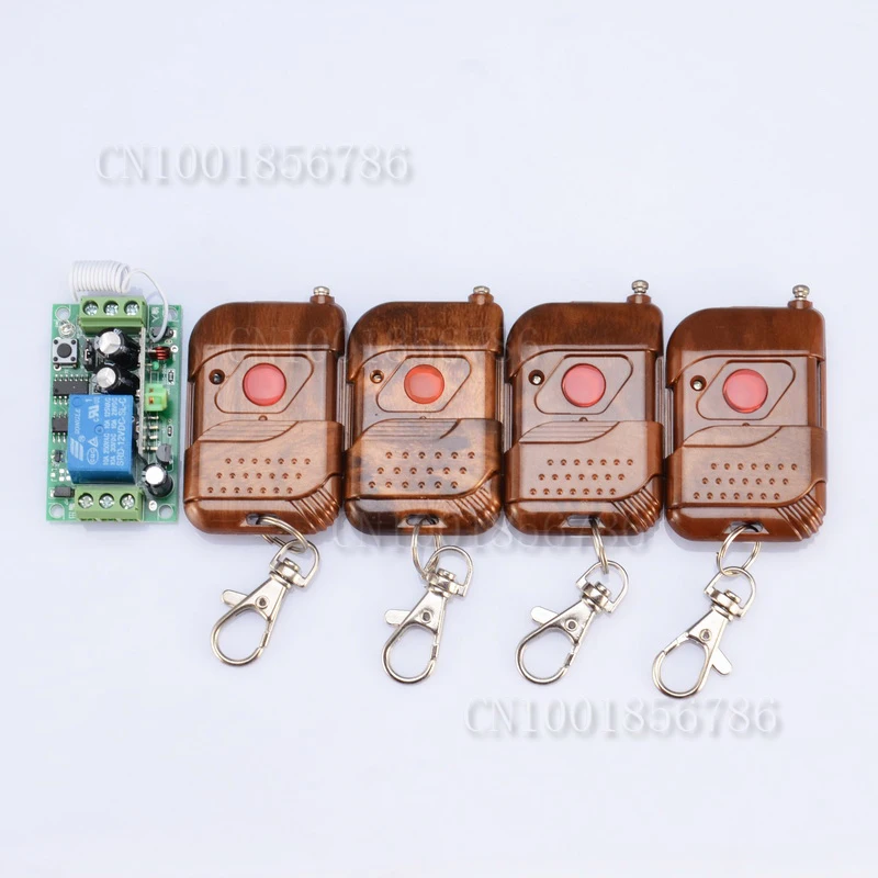 

12V 1CH Learning Code Wireless Remote Control Switch System Receiver & Transmitter applicance garage door/Light