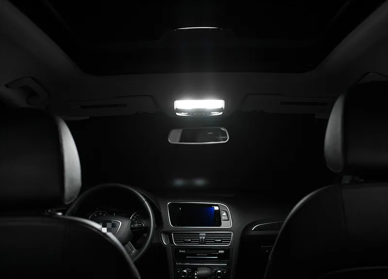 ShinMan 22 шт. безотказный светодиодный автомобильный светильник, интерьерный светильник светодиодный комплект для Audi Q5 SQ5 светодиодный интерьерная посылка 2008- Аксессуары