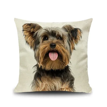 

Cute Cat Dog unicorn customized pet photo on Pillow case Cushion Cover chair sofa seat Decoration for home kids room friend gift