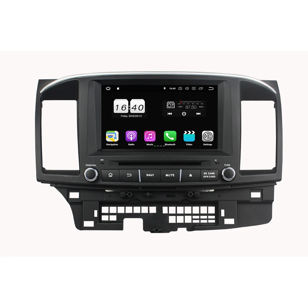 Clearance 8" Android 8.1 Car Radio DVD GPS Multimedia Head Unit for Mitsubishi Lancer 2010-2015 With 2GB RAM Bluetooth WIFI Mirror-link 2