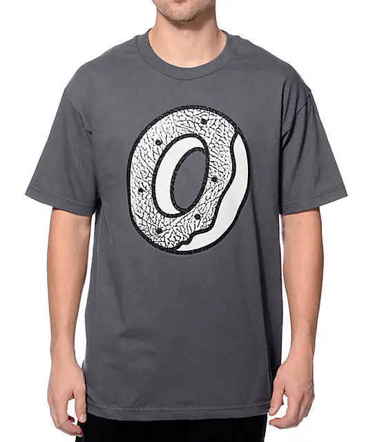 Odd Future OFWGKTA OF ELEPHANT DONUT Charcoal T Shirt NWT