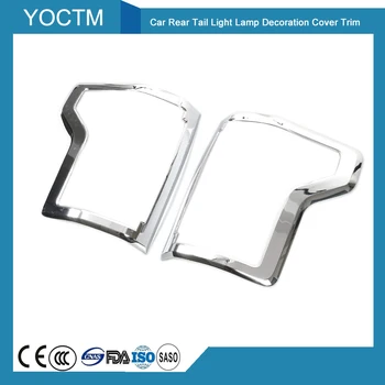 

2pcs Chromium Styling For Ford F150 2015-2016 Car Rear Tail Light Lamp Decoration Cover Trim for Ford F150 External Accessories