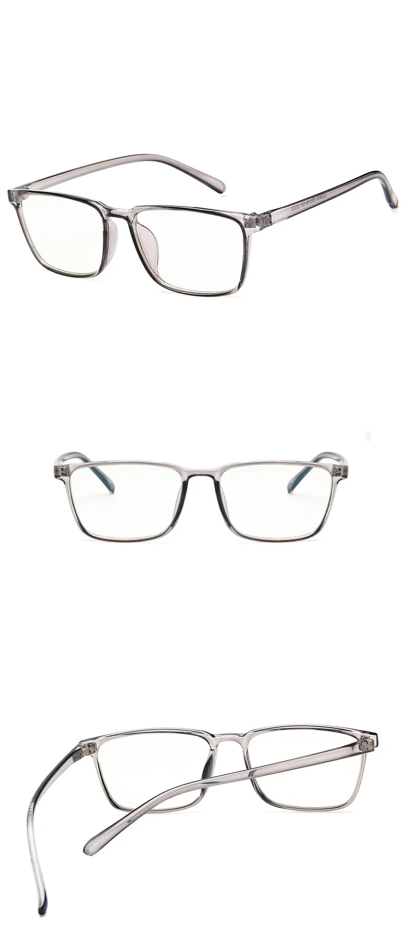 Антирадиационные компьютерные очки, оправа для мужчин и женщин, квадратные очки для ПК, оправа для очков, унисекс, оптические, с принтом, очки для женщин, прозрачные
